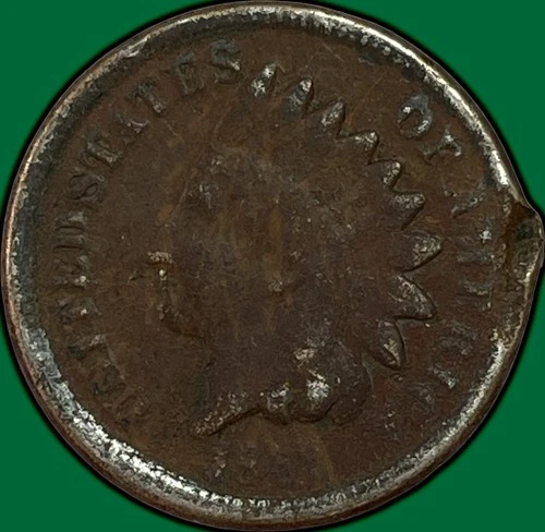 1861 Indian Head Cent Cull Coin #38398