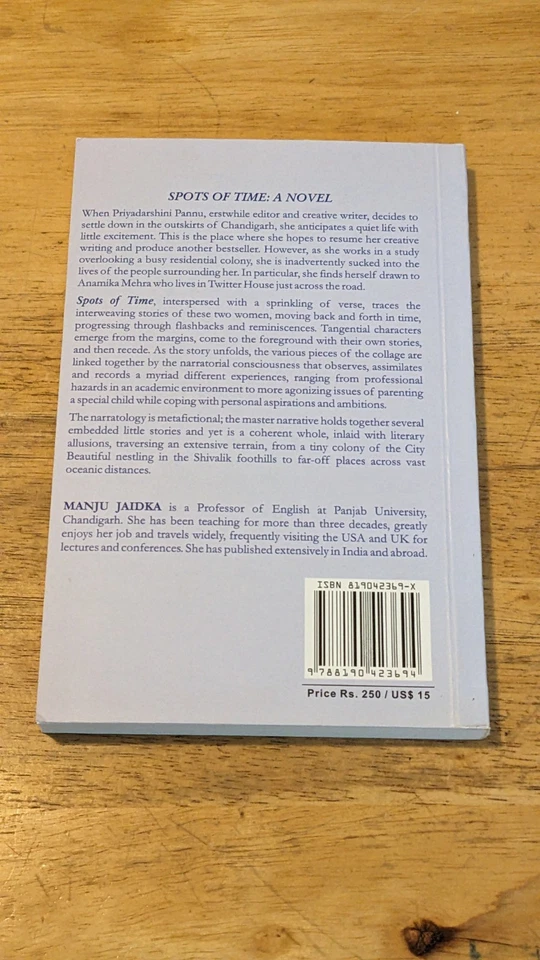Manju Jaidka 3 Signed PB Novel Lot -  Scandal Point, Amaltas Ave, Spots of Time - Image 3 of 4