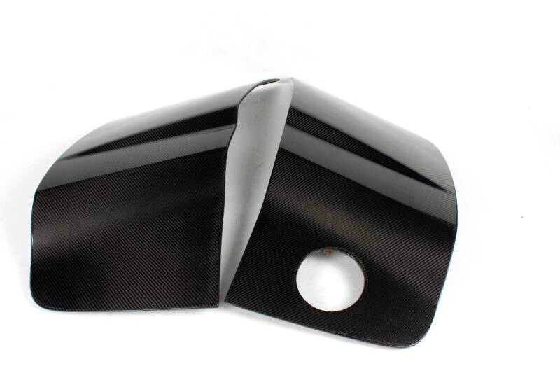 For Audi R8 V8 V10 Coupe 2008-15 REAL CARBON Side Door Fenders Blade Trims Panel