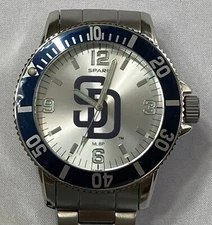 New San Diego Padres Sparo Key Style Men's Sports Watch Metal Band