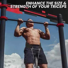 BRAND NEW Neoprene Dipping Belt/ Weight Lifting/Gym Dip Belt With Metal Chain.