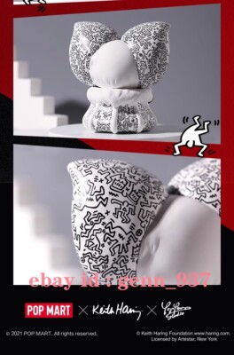 Pop Mart YOKI x KEITH HARING Designer Figures H12CM Soft Vinyl