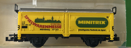 Trix Spur N 51 3530 84 Güterwagen "SPIELWARENMESSE NÜRNBERG 1983 in OVP (SPR) | Condition: Neu