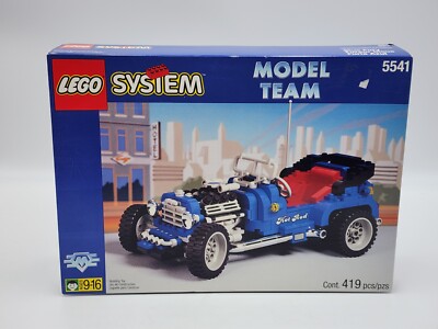 VINTAGE LEGO SYSTEM MODEL TEAM #5541 Blue Fury New Old Stock