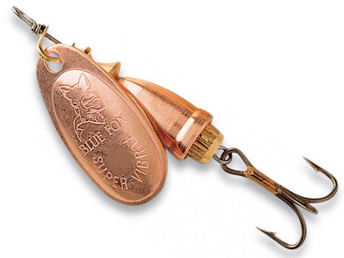 Blue Fox Vibrax Original #3 8g Spinner VMC Hook COLORI - Imagen 4 de 4