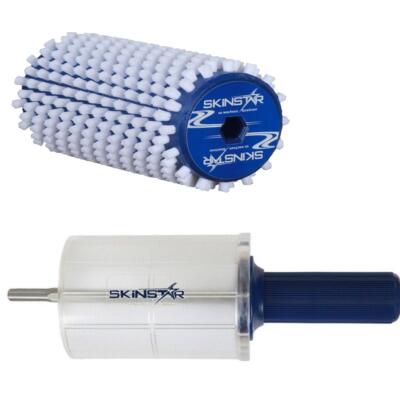 SkinStar Komplett Bürsten Set Rotorbürste Speed Stick Brush Nylon 100mm