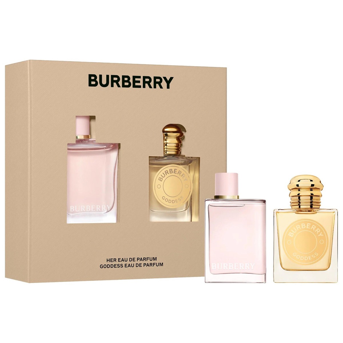 BURBERRY Mini Her & Goddess Perfume Duo Set - FREE SHIPPING | eBay