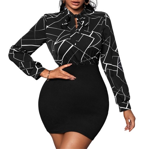 Mini Mono Enterizo Romper Casuales Formales Para Mujer Estampados Moda Negro  XL | eBay