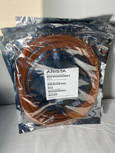 Cavo Ottico Attivo Arista AOC-Q-Q-40G-10M 40GbE QSFP+ – 10 Metri, Nuovo Sigillato