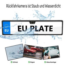 170°IR Auto Rückfahrkamera Kamera Nachtsicht Nummernschild Kennzeichen Halter DE
