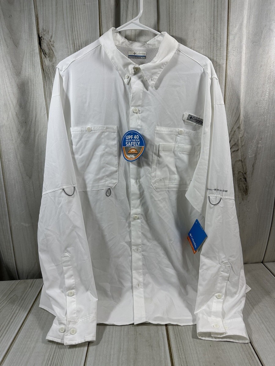 Chemise de pêche columbia pfg omni-shade manches longues patte de