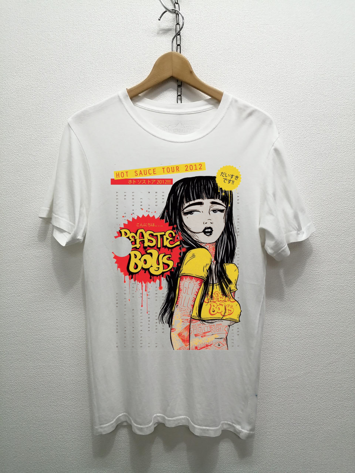 Collection Beastie Boys Band Tour 2012 Gift For Fan S to 5XL T-shirt