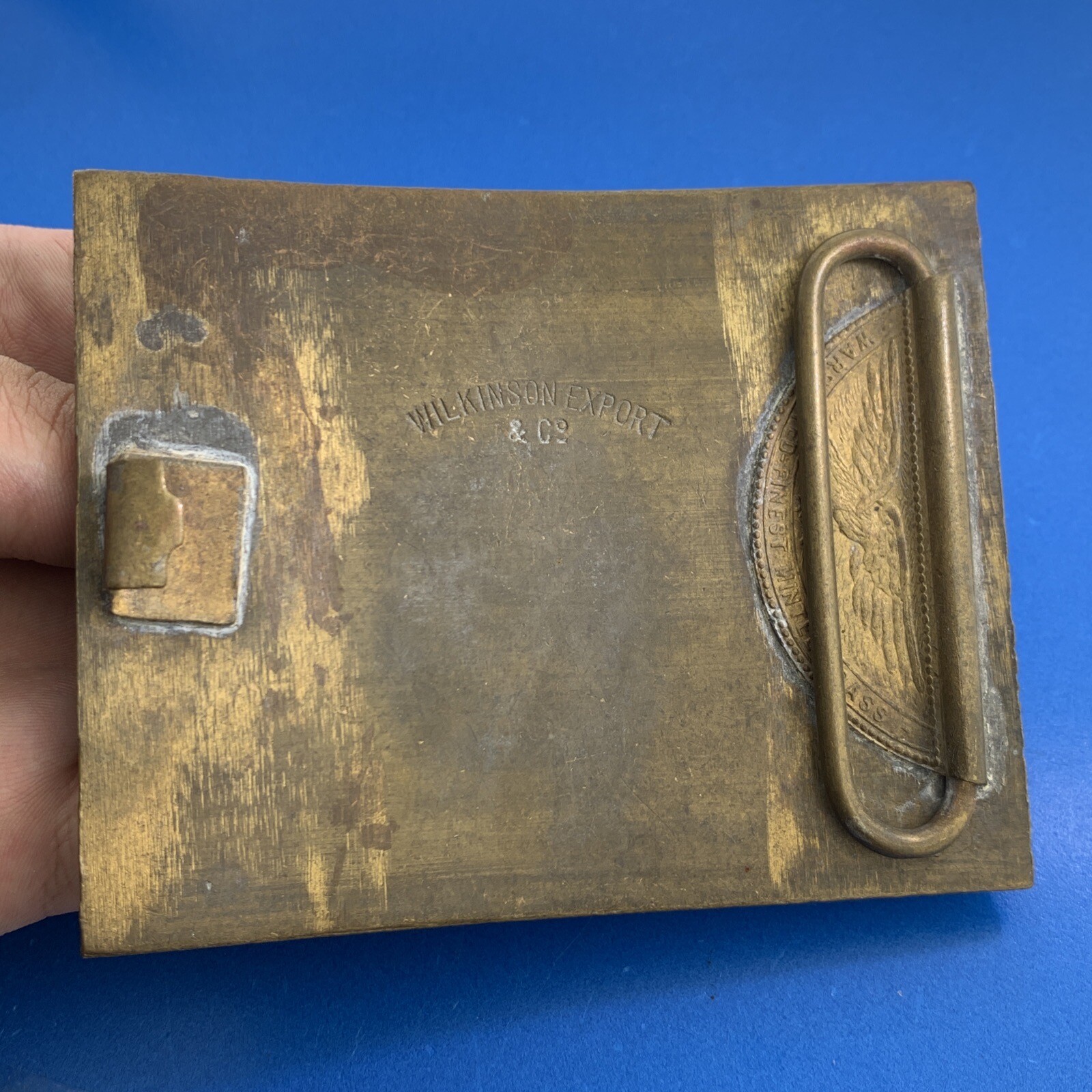 Wilkinson Export Co Heraldic Eagle Americana Bras… - image 6