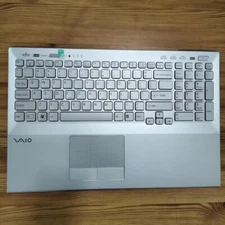 Palmrest US Keyboard Touchpad Silver for Sony PCG-41411L PCG-41411P 41413L SE100