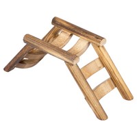 Duvo+ Nagetierleiter Holz 18X7X7,5 Cm FüR Kleine Nager - Gesund & Spaß!