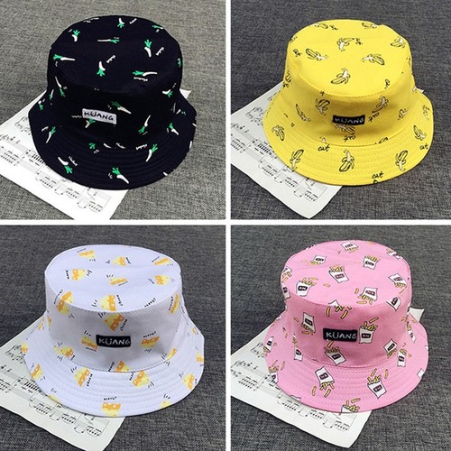 Bucket Cap Man Women Unisex Banana Hat 