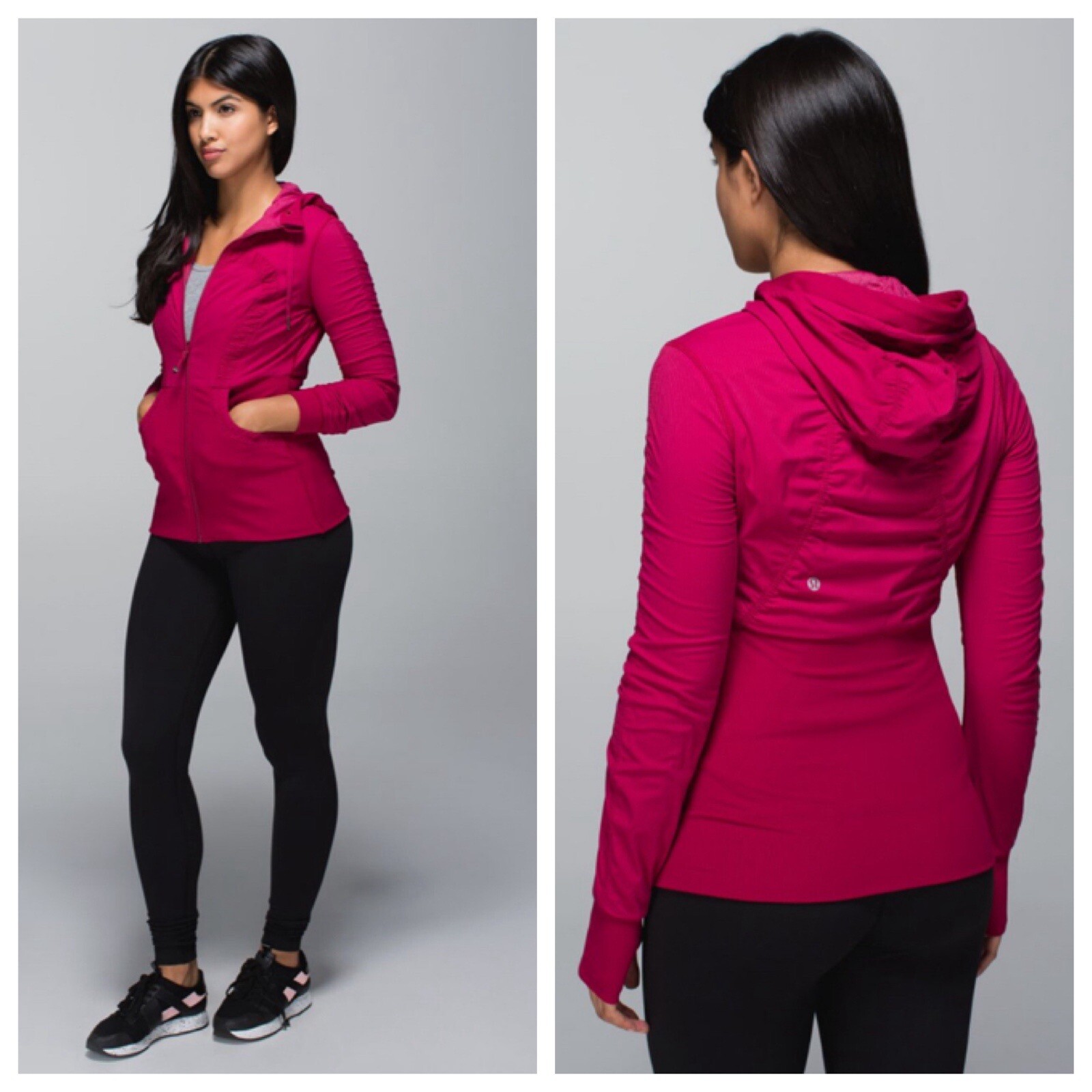Lululemon Dance Studio Active Hooded Jacket pink … - image 6