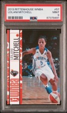 2013 Rittenhouse WNBA LEILANI MITCHELL PSA 9 New York Liberty Australia Opals