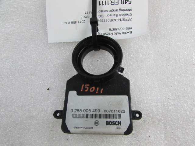 Ferrari 458 Italia, 488, California, Steering Angle Sensor, Used, P/N 188171