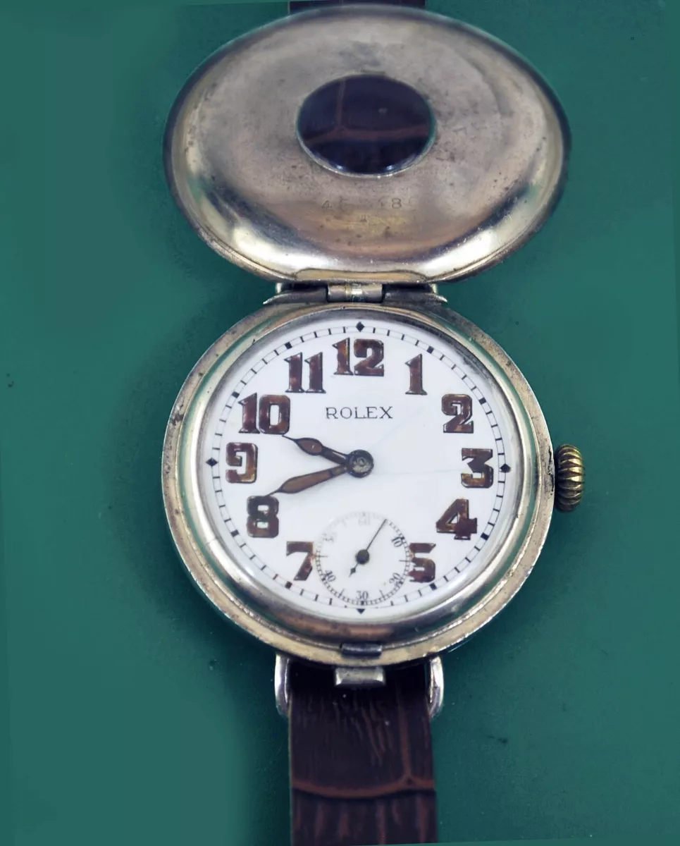 Rolex sterling silver watch hot sale