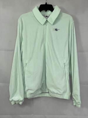 New Nike SB Track Jacket Lined Salesman Sample Women s Size S Loose Fit Full Zip