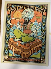 Dave Matthews Band Poster 7/5/2019 Alpine Valley WI N2 Numbered /1150 Genie