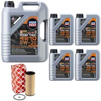 MotoröL Set 4210 0W-30 Liqui Moly 9 Liter + ÖLfilter FüR VW Crafter 30-35 30-50