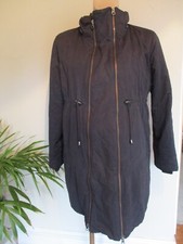 Jojo Maman Bebe Maternity & Beyond Navy Quilted Parka Coat Jacket Size 10 Style2