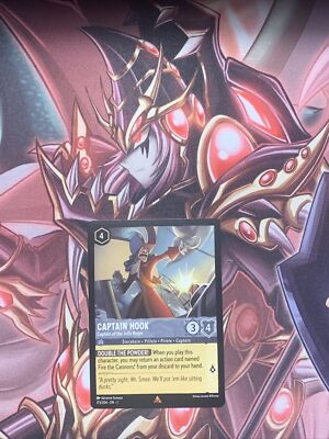 Captain Hook Captain of the Jolly Roger 173/204 Lorcana The First Chapter Rare