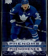 2019-20 Tim Hortons Clear cut phenoms Auston Matthews #CC-7 H4R4J