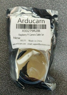 8x ARDUCAM B0177 X00279R2IN Raspberry Pi Camera Cable Set - NEW!