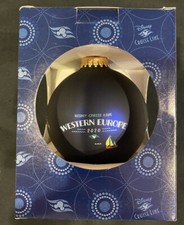 Disney Cruise Line Glass Ornament Western Europe Cruise 2020