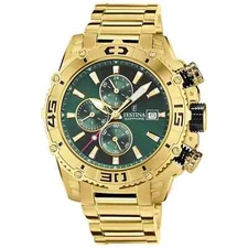 Festina F20492/3 Men's Prestige Chronograph Green Dial Watch