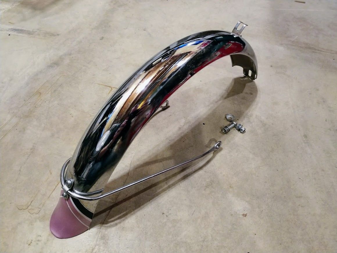 パーツ #schwinn#WALD BICYCLE CRASH BARS PARADE BARS with RED & BLUE JEWELS