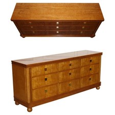 CREDENZA COMÒ AMERICANA HICKORY BIANCA GENESIS BIEDERMEIER PANCA CASSETTIERA