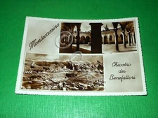 Cartolina Montecassino - Chiostro dei Benefattori 1948