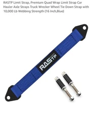 Limit Strap Premium Quad Wrap Limit Strap Car Hauler Axle Straps Truck Wrecke...