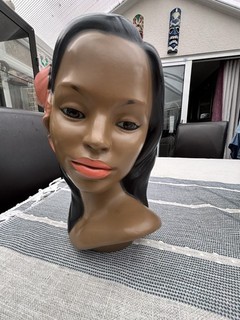 Vintage Hawaiian Lady Bust Head