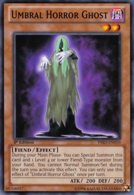 Umbral Horror Ghost - PRIO-EN010 - Common - Unlimited Edition - Lightly Played