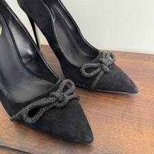 Sam Edelman Rhinestone Bow High Heel Size 9.5...