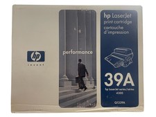 Original HP 39A Q1339A Black Toner Cartridge New