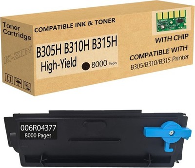 For Xerox B305 B310 B315 High Yield Black Toner 006R04377 Compatible 8000 Pages