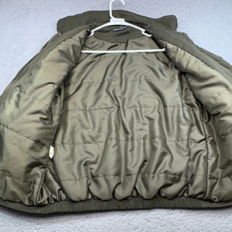 Jaqueta utilitária Brandy Melville feminina média militar Parka casaco italiano - Imagem 3 de 4