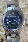 VTG Timex Expedition Watch 40 mm Blue Dial Indiglo Digital Analog New Battery