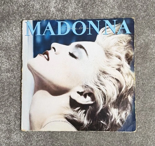 MADONNA - True Blue : Vinyl LP : Sire Records WX54 plus 1986 Lyric Inner