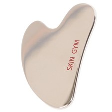 Skin Gym Cryo Stainless Steel Heart Gua Sha Facial Massage Tool 850020271511