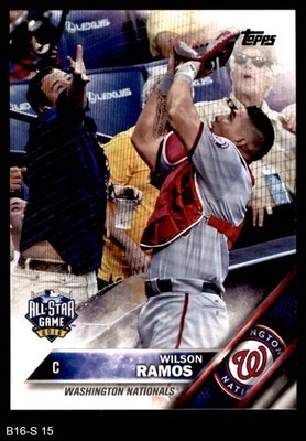 2016 Topps Update #15 Wilson Ramos All-Star Nationals 8 - NM/MT
