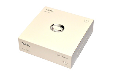 Oura Ring Gen 4 Health Fitness Smart Ring Silber Größe 11 Brandneu Box VERSIEGELT
