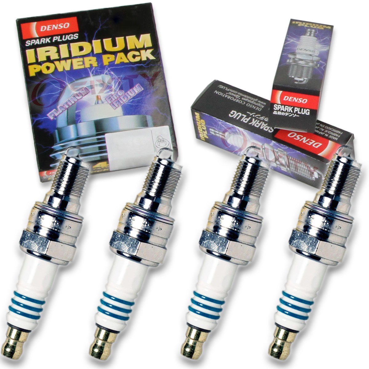4 pc Denso Iridium Power Spark Plug for Honda ST1300 2003-2007 Tune Up Kit vb