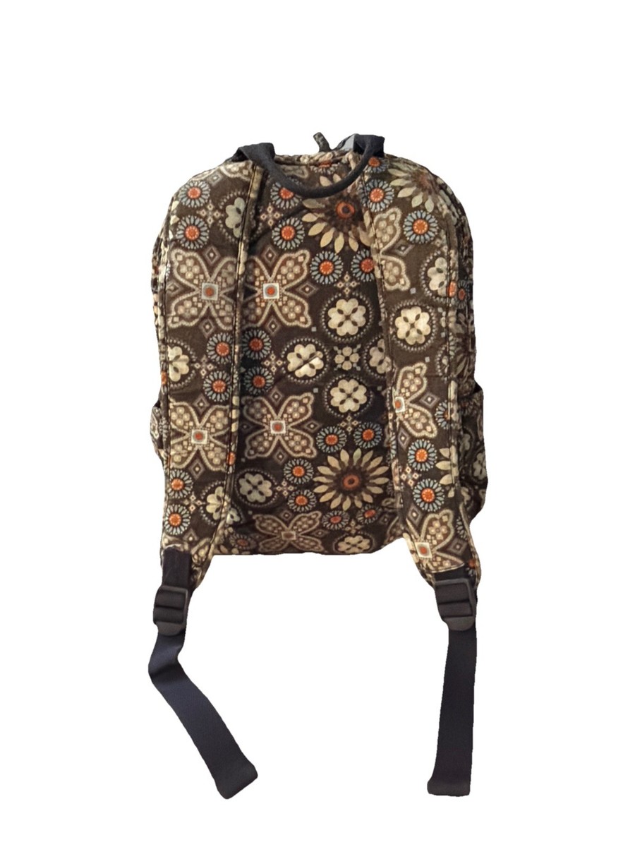 Vera Bradley Canyon Road Pattern Essential Backpack Vera Bradley Essential Backpack 23661-J18 Canyon Road Cotton  main image 3